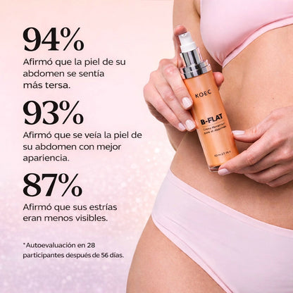 Vientre más firme en semanas + masajeador linfático de regalo