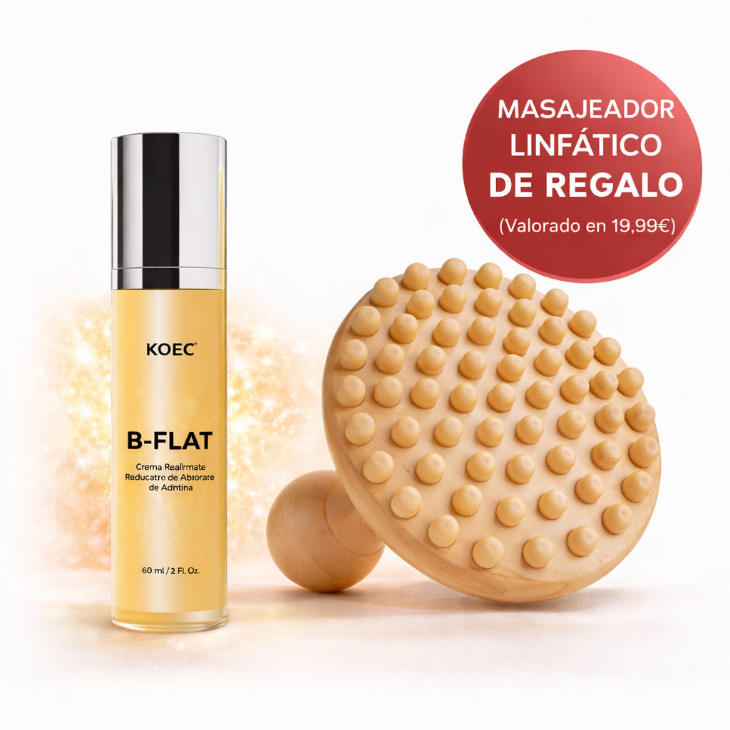 Vientre más firme en semanas + masajeador linfático de regalo