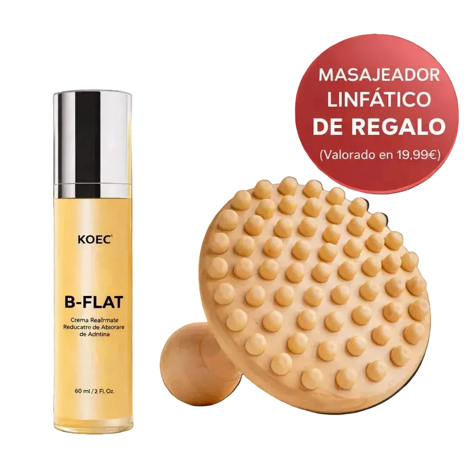 Vientre más firme en semanas + masajeador linfático de regalo